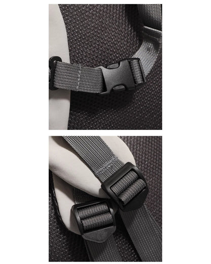 Red Minimalist Laptop Backpack Large Capacity 43cm for Men and Women - Unisex Casual School Bag for Uni and Work - Image 4