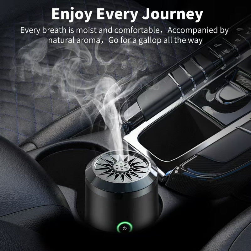Portable Electric Oud Bukhoor Incense Burner with Speaker - USB Rechargeable Aroma Diffuser for Car and Home - Fits Australian Cup Holders - 98mm - Image 3
