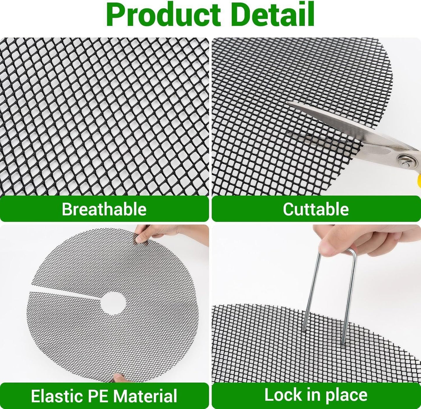 6 Pack Plant Pot Grids 15.7 Inch Flower Pot Soil Protector Cat Dog Pet Proof Cover for Australian Homes Indoor Outdoor Gardening Soil Guard - Image 6