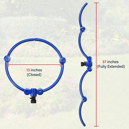 Adjustable Tree Ring Sprinkler for Deep Root Irrigation - 13 to 37 Inch Expandable Garden Watering Tool for Australian Trees and Orchards - Image 3