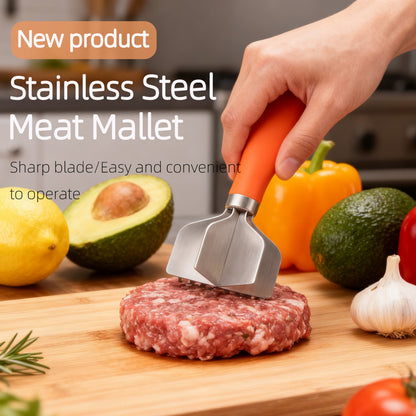 304 Stainless Steel Meat Chopper and Ground Beef Masher - 19cm Heat Resistant Kitchen Tool for Aussie Home Cooking and Meal Prep - Image 4