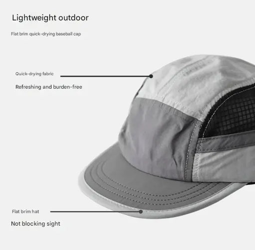 Purple-pink UPF 50+ Quick-Dry Outdoor Sun Hat with Breathable Mesh - Lightweight Adjustable Cap for Hiking, Camping and Fishing in the Australian Sun - Image 2