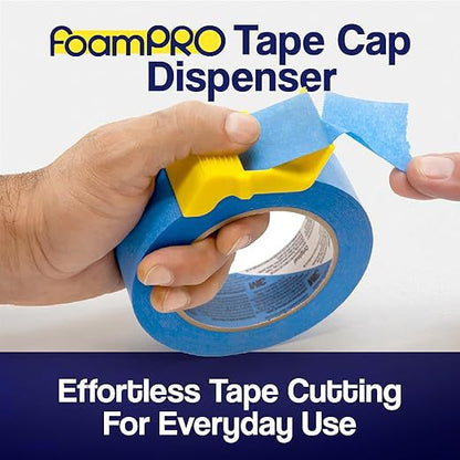 15 Pack Masking Tape Cutter Set (5 x 3 Sizes) Compact Clip-On Dispenser for 1", 1.5" & 2" Rolls Painter's Tape DIY Tool - Image 3