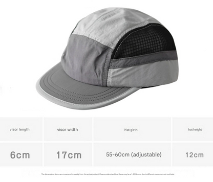Grey UPF 50+ Quick-Dry Outdoor Sun Hat with Breathable Mesh - Lightweight Adjustable Cap for Hiking, Camping and Fishing in the Australian Sun - Image 5