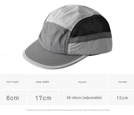 Grey UPF 50+ Quick-Dry Outdoor Sun Hat with Breathable Mesh - Lightweight Adjustable Cap for Hiking, Camping and Fishing in the Australian Sun - Image 5