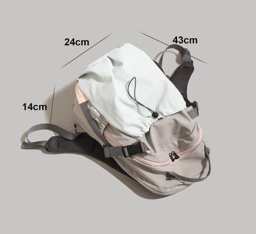Green Minimalist Laptop Backpack Large Capacity 43cm for Men and Women - Unisex Casual School Bag for Uni and Work - Image 2
