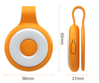 Black Mini Magnetic Selfie Light Clip-On LED Phone Fill Light Rechargeable 500mAh 5 Lighting Modes Portable Video Light for Vlogging & Zoom Calls - Image 4