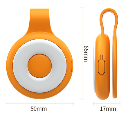 Blue Mini Magnetic Selfie Light Clip-On LED Phone Fill Light Rechargeable 500mAh 5 Lighting Modes Portable Video Light for Vlogging & Zoom Calls - Image 4