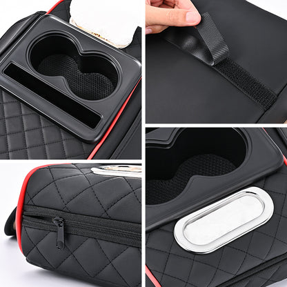 Premium Car Armrest Organizer & Comfort Pad(grey) - Image 2