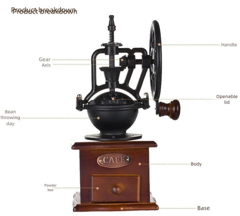Manual Coffee Bean Grinder(brown) - Image 5