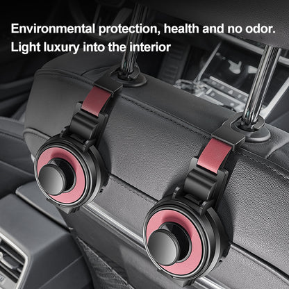 Black 3-in-1 Car Headrest Organizer Hook - Image 5