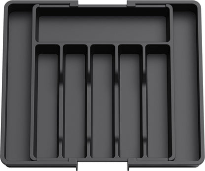 Black Adjustable Cutlery Tray (33-57cm)  - Image 2