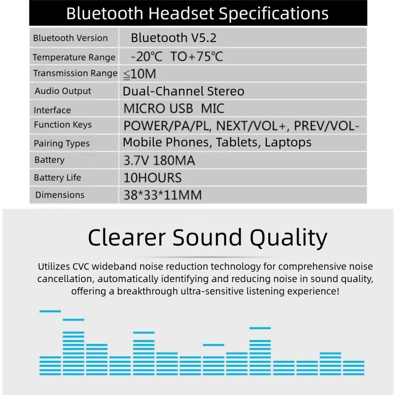Blue Sports Headband with Removable Bluetooth Speakers - Image 5