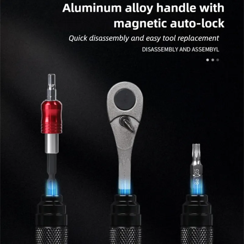 Compact Bicycle Ratchet Tool Kit With Tire Patch - Image 3