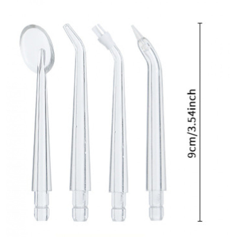 Green Cordless Water Flosser, USB Rechargeable with 4 Tips - Image 2