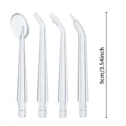 Pink Cordless Water Flosser, USB Rechargeable with 4 Tips - Image 2