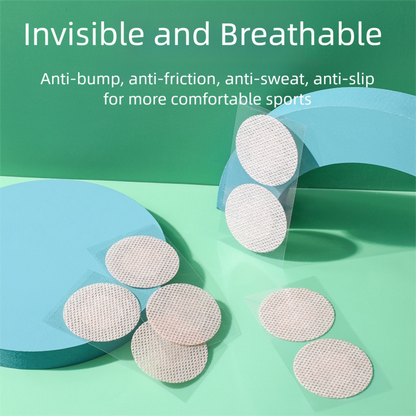 Men's Skin Color Invisible Chest Sticker (4.5cm) - TPU Anti-Scratch Sports Style - Image 3