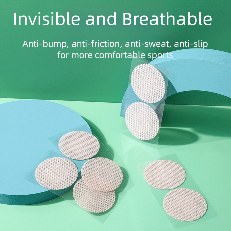 Men's White Invisible Chest Sticker (4.5cm) - TPU Anti-Scratch Sports Style - Image 3