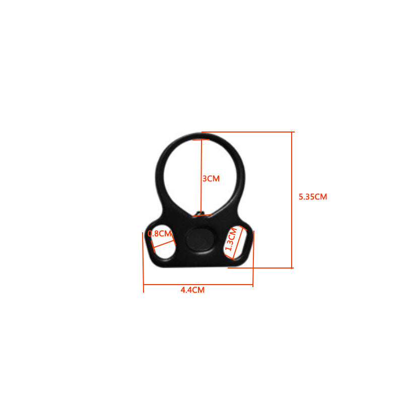 Black Quick-Adjust MS4 Tactical Sling System - Single/Two-Point Conversion Kit for Outdoor Gear  - Image 5