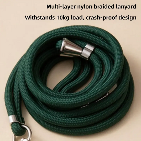 3-Pack Adjustable Khaki Crossbody Phone Lanyards – Dual Wear Modes, Two-Ways of Hanging,Ultra-Slim 0.6mm Patch  - Image 4