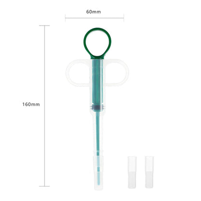 5-Pack 160mm Blue Pet Pill Shooter – Soft Silicone Tip Feeder for Cats Dogs - Image 2