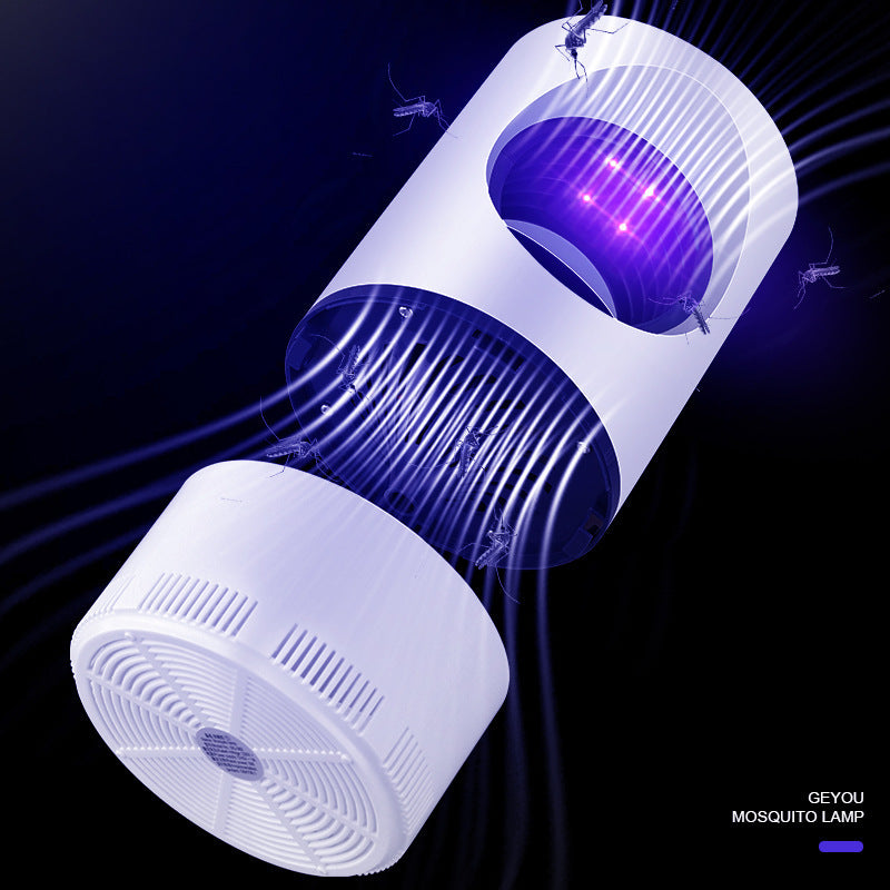 2-Pack Silent UV LED Mosquito Killer Lamp - Indoor Physical Insect Trap & Fly Catcher with USB Power for Home - Image 4