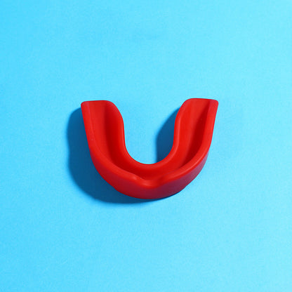 4-Pack Red Food Grade Silicone Sports Mouthguard(6x5x1.7CM) With Vented PP Case- Instant Fit Mouth Guardfor High Shock Protection - Image 2