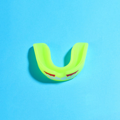4-Pack Yellow Food Grade Silicone Sports Mouthguard(6x5x1.7CM) With Vented PP Case- Instant Fit Mouth Guardfor High Shock Protection - Image 2