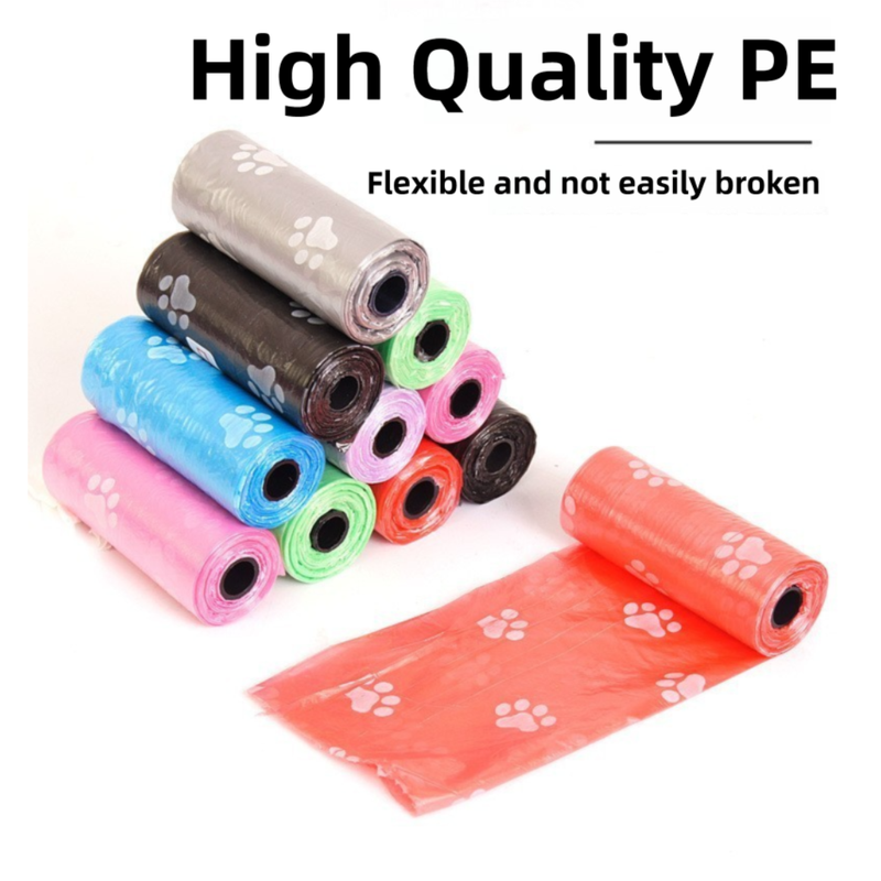 300-Count Biodegradable Dog Poop Bags with Bone Dispenser - Bulk Pack & Extra Thick, Leak-Proof Pet Supplies - Image 2