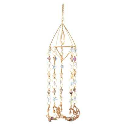Mayday Handmade Agate Slice Prism - Multi-Faceted Crystal for Decorative Light Reflection - Image 2