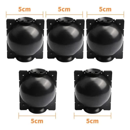 5-Pack Transparent Reusable Plant Air Layering Propagation Pod (Diameter: 5cm) - Anti-Waterlogging Grafting Root Ball Rooting Device for Flower & Fruit Trees - Image 5