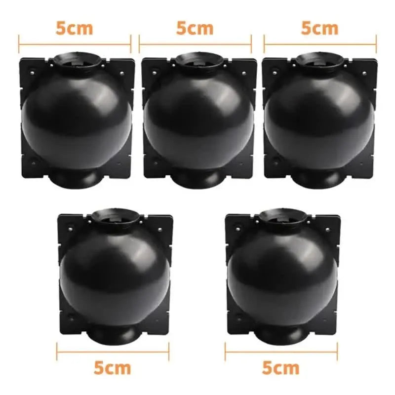 5-Pack Transparent Reusable Plant Air Layering Propagation Pod (Diameter: 5cm) - Anti-Waterlogging Grafting Root Ball Rooting Device for Flower & Fruit Trees - Image 5