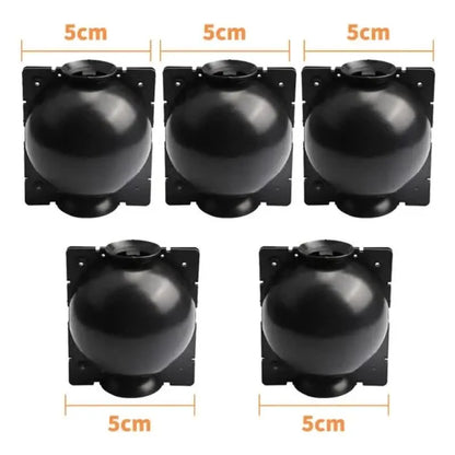 5-Pack Transparent Reusable Plant Air Layering Propagation Pod (Diameter: 5cm) - Anti-Waterlogging Grafting Root Ball Rooting Device for Flower & Fruit Trees - Image 5