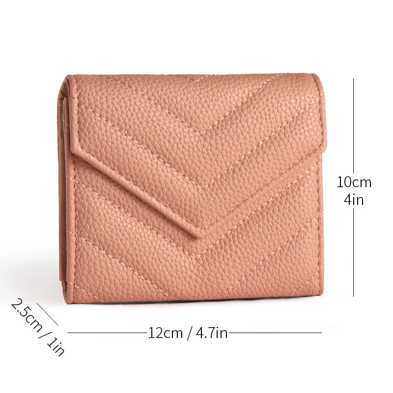 3-Pack Soft PU Rhombus Pattern Quilted Lipstick & Card Holder - Portable & Durable Cosmetic Pouch / Coin Purse (Pink & Purple & Black Large Rhombus Pattern Set) - Image 4
