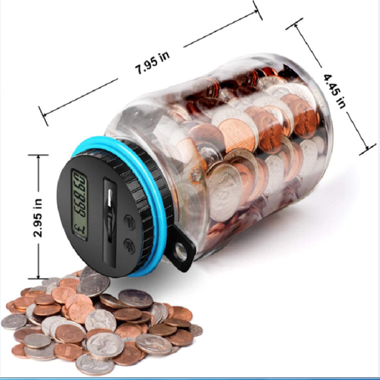 Digital Counting Money Box with Lock - AUD Australian Coin Compatible Piggy Bank for Kids & Adults (7.95x4.45in) - Image 4