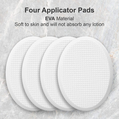 Long Handle Bath Gentle Body Scrubber Set - Non-Slip Grip Back Brush with 4 EVA Exfoliating Sponge Heads - Image 7
