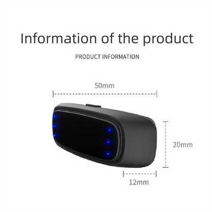 Black Smart Anti-Snoring Device - TENS Pulse Snore Stopper for Quieter Sleep - Image 5