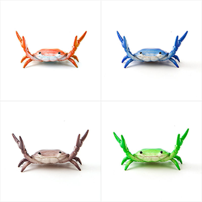 3-Pack Red Creative Crab Pen Holders - Cute Desk Organizer & Phone Stand - Novelty Office Decor & Gift Idea - Image 4