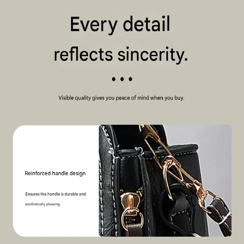 Red Fashion Women's Bucket Bag - Summer Crossbody Shoulder Handbag with Keychain - Image 2
