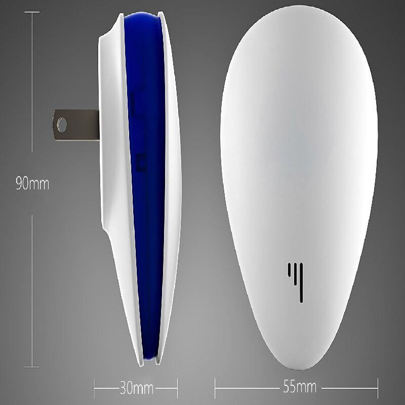 2-PCS Black Ultrasonic Pest Repeller - Smart Frequency Electronic Device for Mosquitoes, Rodents & Insects - Image 5