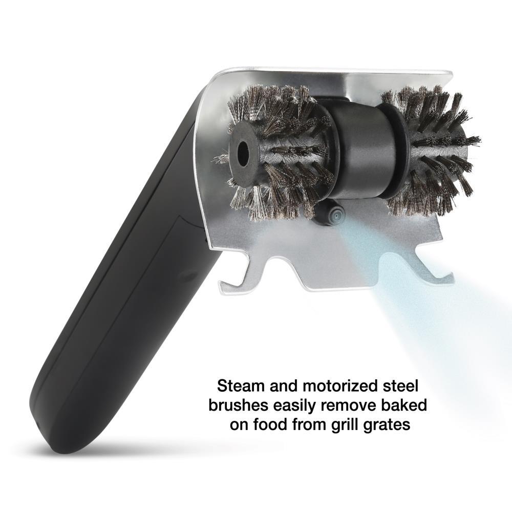 Powerful Electric Steam Grill Brush with Built-in Scraper - Deep Clean for All BBQ Grates - Image 4