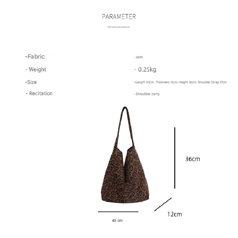 Camel color New Design Women's Shoulder Bag - Felt Fabric Tote Bag, Trendy Minimalist Style - Image 4