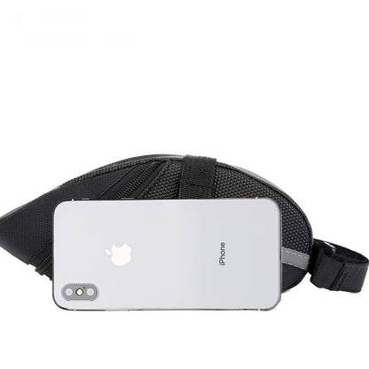 Red Water Resistant Bicycle Saddle Bag Under Seat Wedge Pack with Reflective Strip and Quick Release Strap for MTB Road Bikes - Image 3