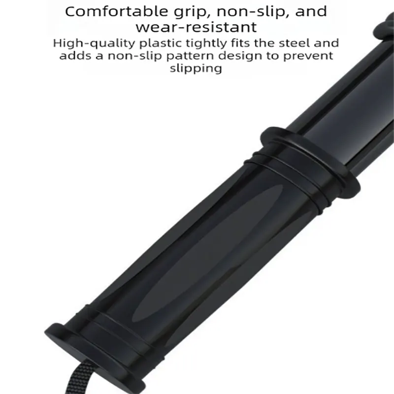Black Power Twister Bar Upper Body Workout Equipment Chest Expander Arm Strengthener Spring Exerciser for Men Home Gym(40kg) - Image 2