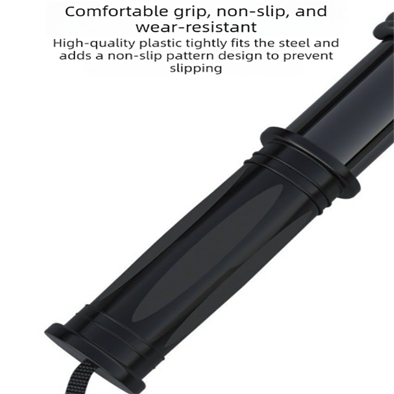 Black Power Twister Bar Upper Body Workout Equipment Chest Expander Arm Strengthener Spring Exerciser for Men Home Gym(60kg) - Image 2