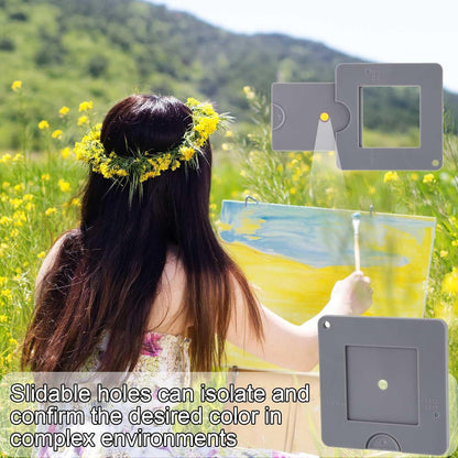 3-PCS Grey Portable Artist View Catcher Viewfinder Tool for Painting Composition and Colour Value Identification - Image 3