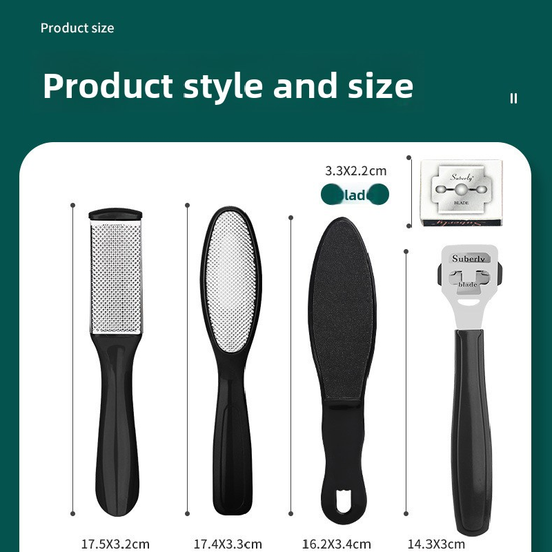 27 Piece Professional Pedicure Foot Care Kit Stainless Steel Callus Remover Heel Rasp and Manicure Set for Dead Skin Removal Home Salon Tools - Image 5