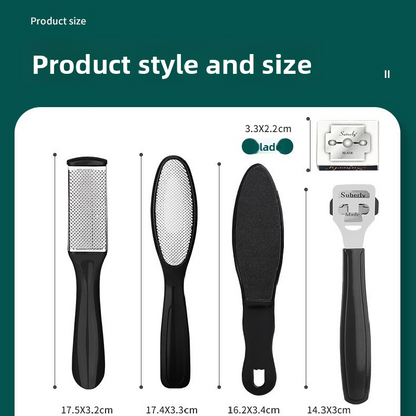 27 Piece Professional Pedicure Foot Care Kit Stainless Steel Callus Remover Heel Rasp and Manicure Set for Dead Skin Removal Home Salon Tools - Image 5