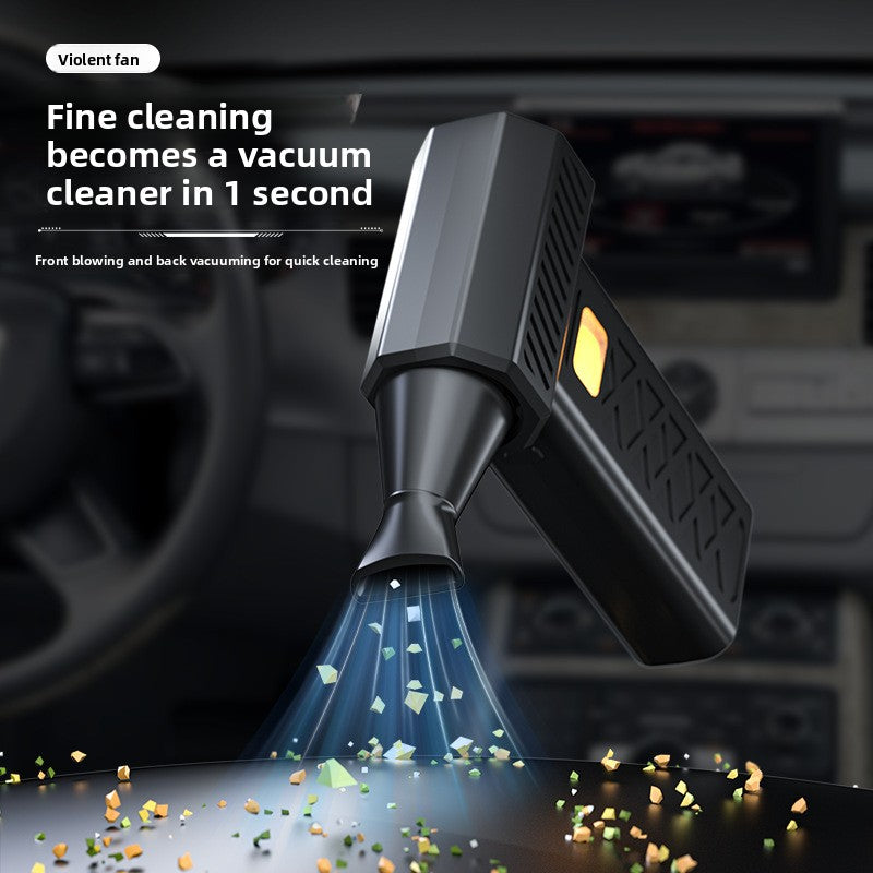 Black High Power Portable Jet Fan Air Blower 130000 RPM Electric Duster for Snow Removal Car Drying Camping and Outdoor Cleaning - Image 2