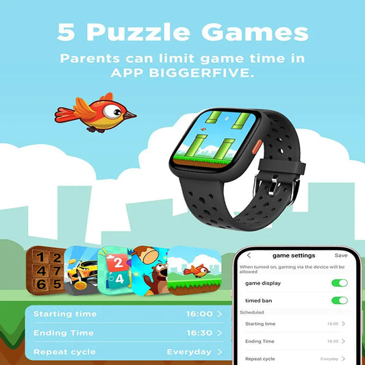 Pink Kids Smart Watch Fitness Tracker with Pedometer Heart Rate Monitor and 14 Sport Modes IP68 Waterproof Watch for Boys and Girls - Image 3